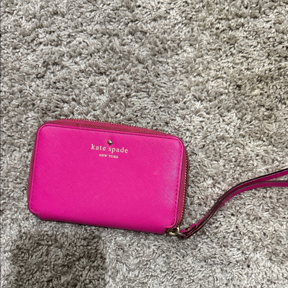 Kate Spade Fuchsia Wristlet